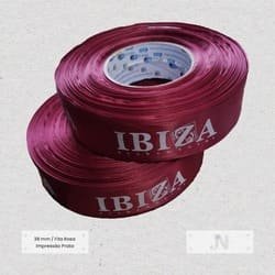 Fita Cetim Estampada