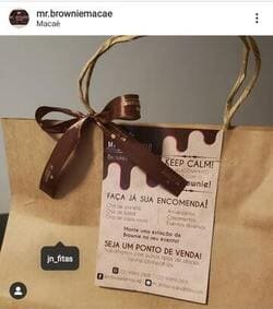 Fitas para Laços Marrom
